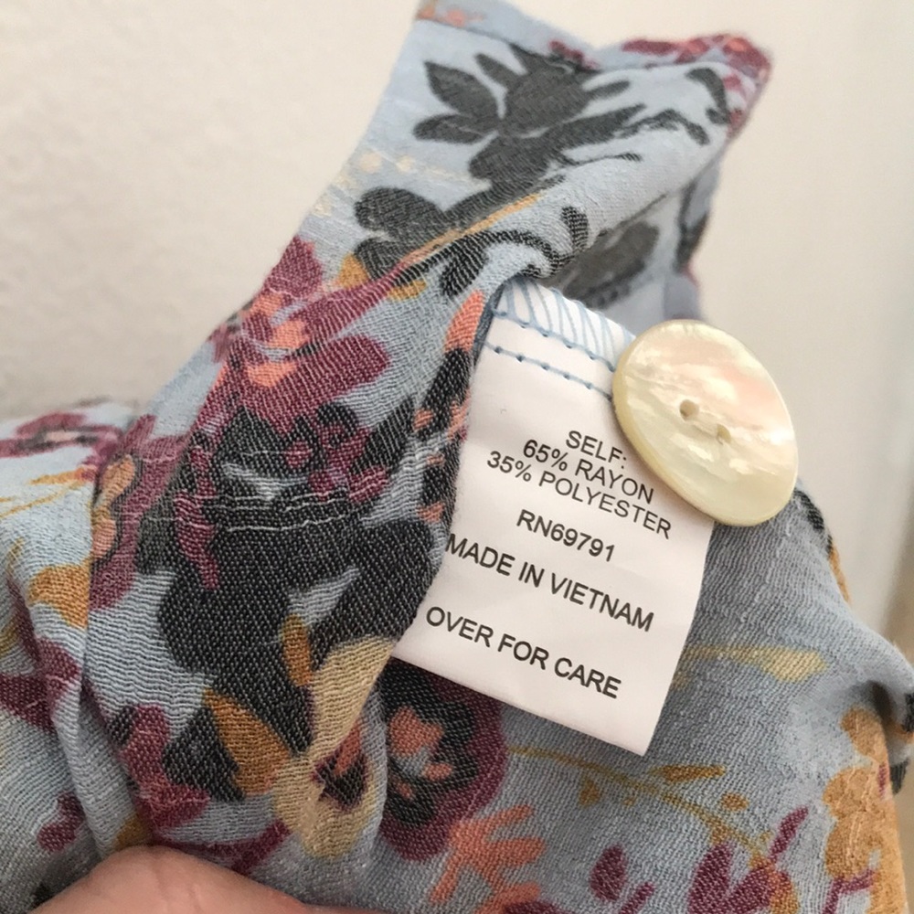 Anthropologie Fig and Flower Boho Maxi Dress XL - Picture 10 of 12